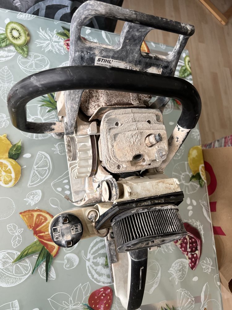 Piła  Stihl gs 461 uszkodzona