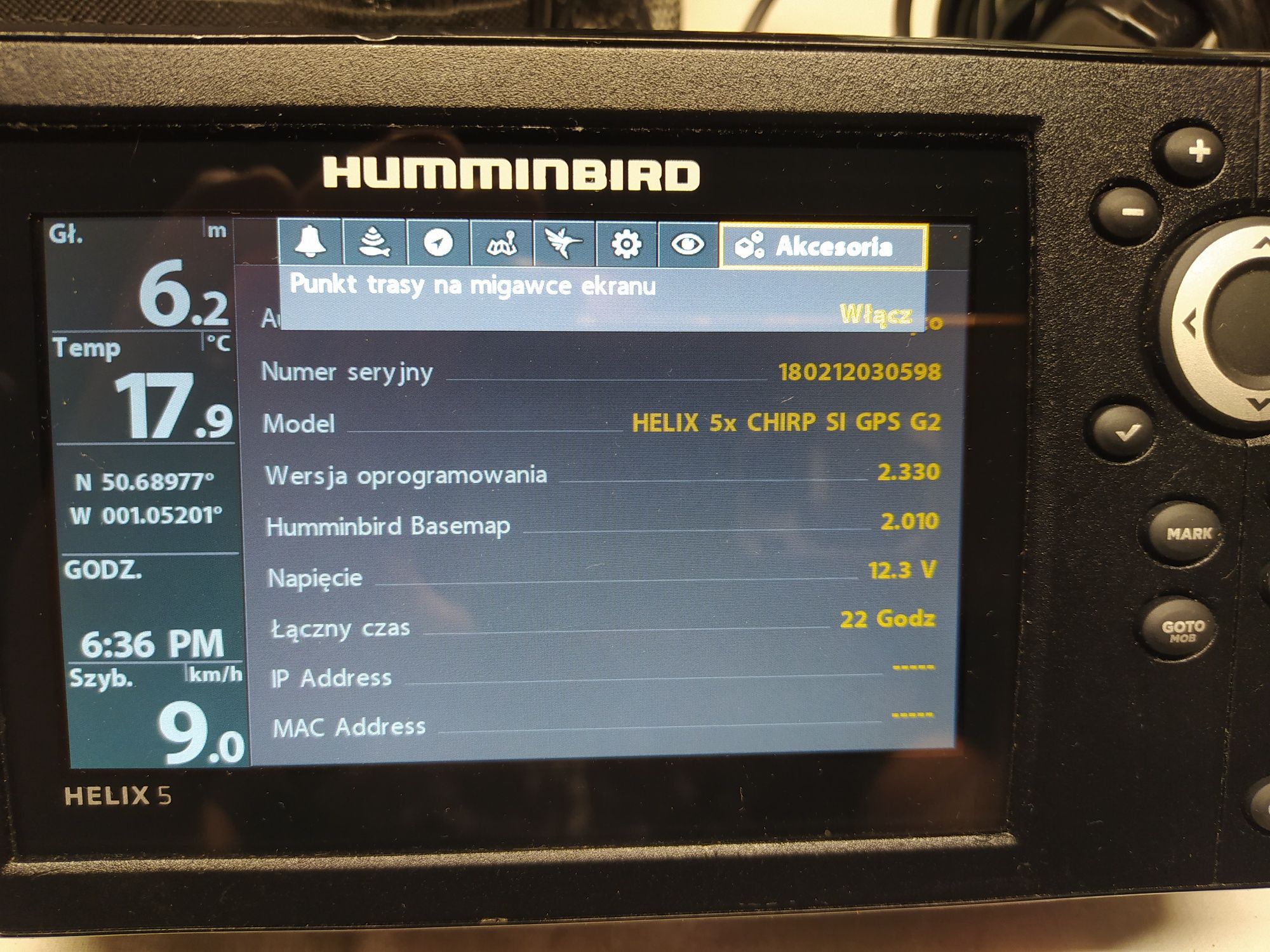 Echosonda Humminbird Helix 5