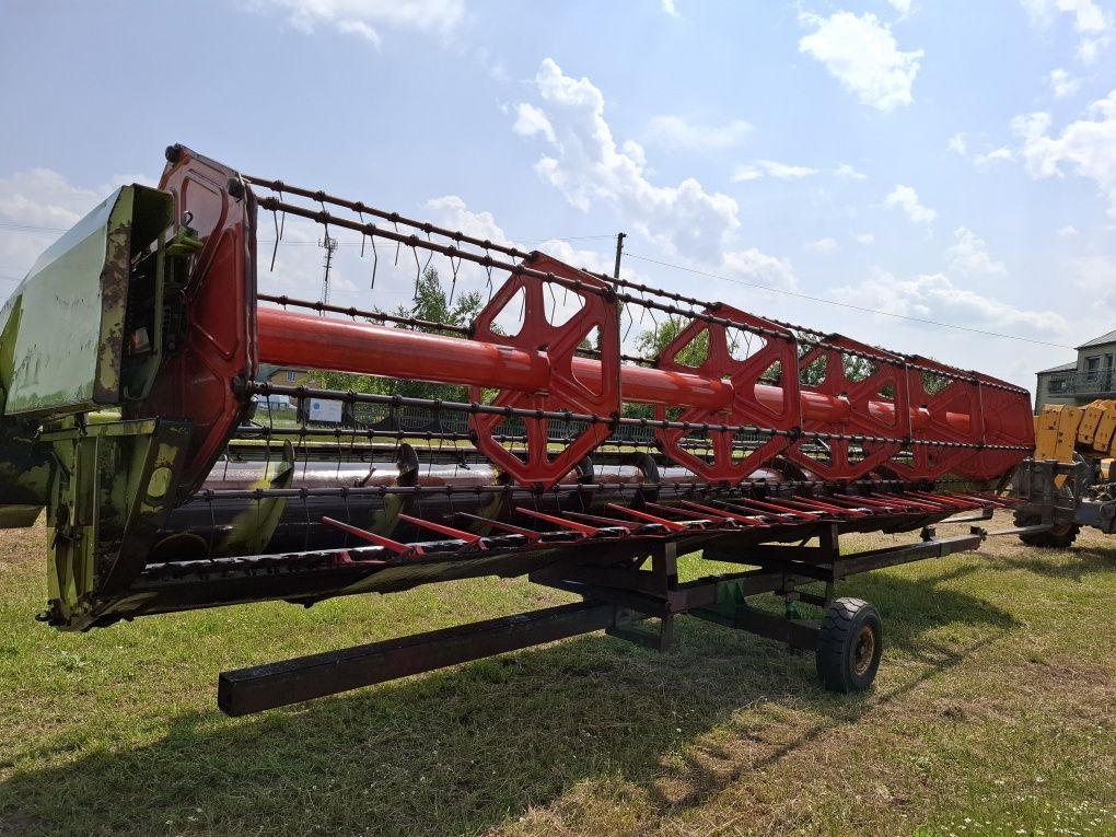 Heder claas C660 93r gruby slimak wozek