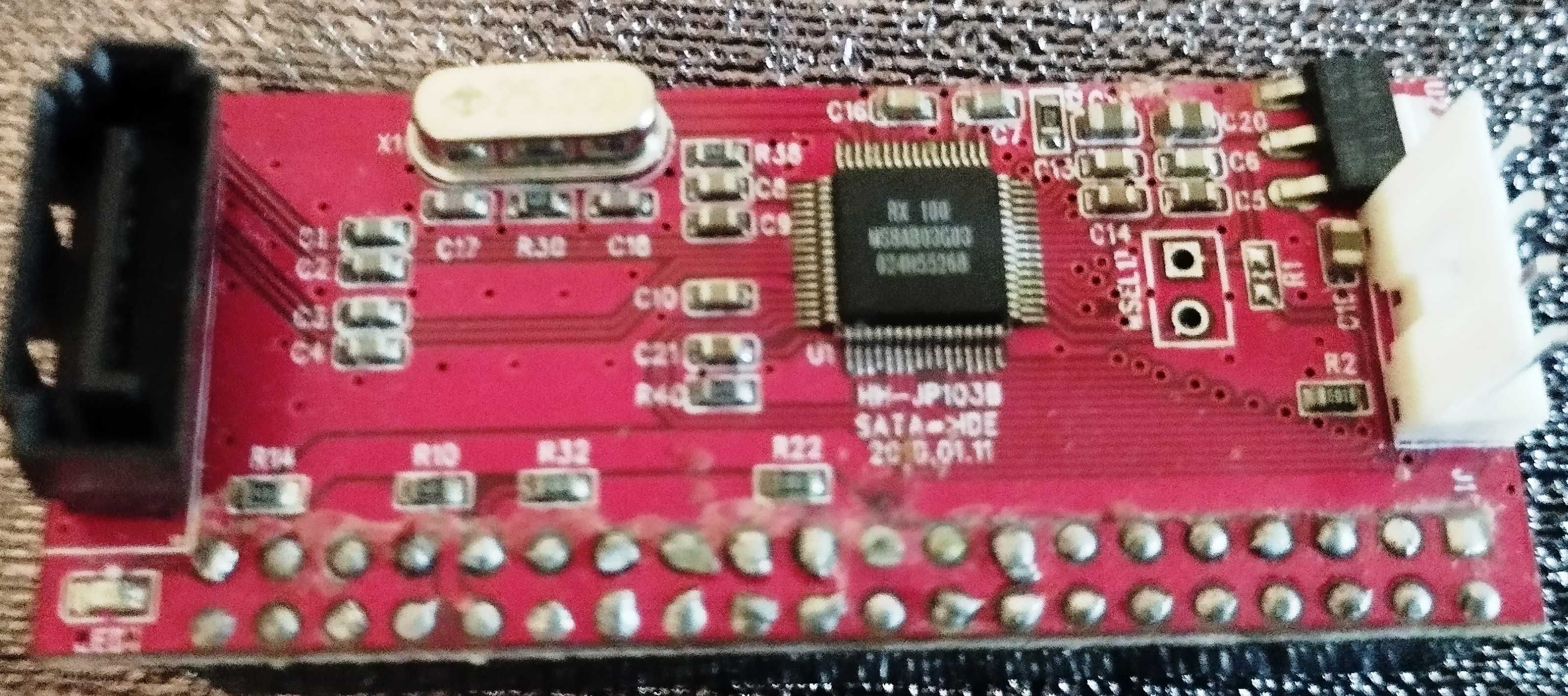 NEON SATA na IDE interfejs konwerter  / 3 szt. 40 zł
