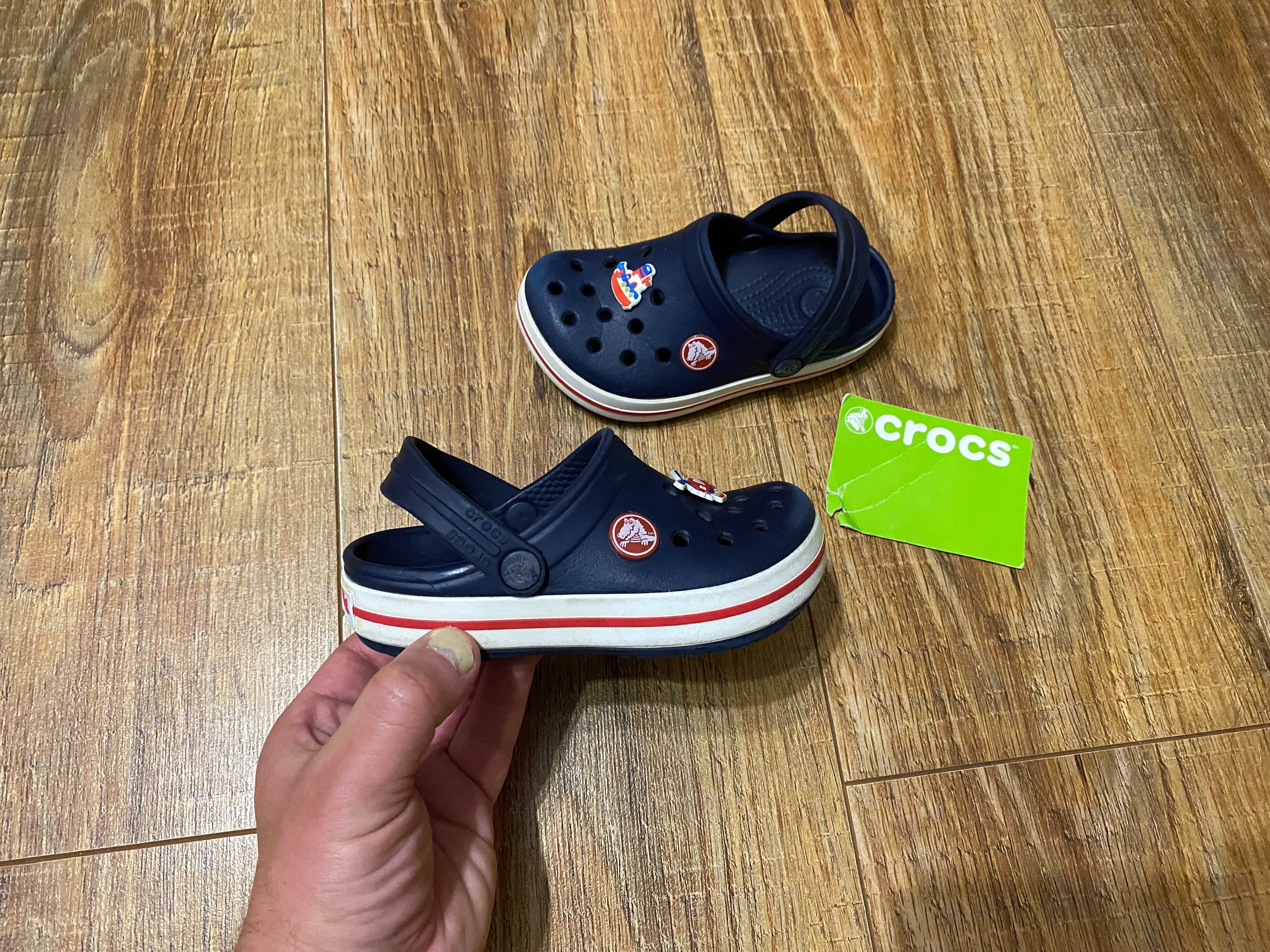 Crocs шлепки босоножки сандали детские сабо Кроксы р.24 С-8
