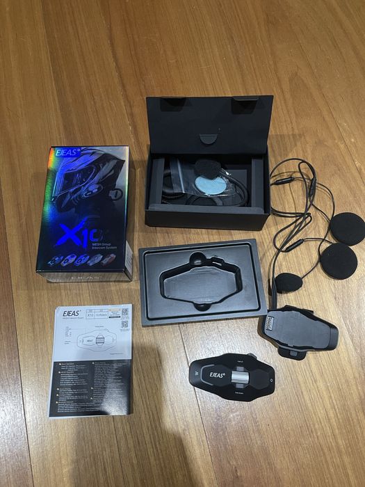 Intercomunicadores Ejeas X10 como novos