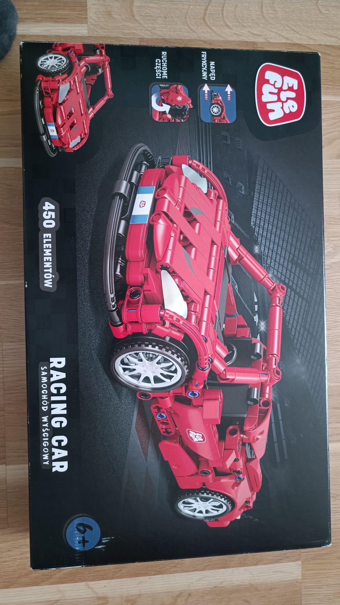 Elefun Race Car Blocks 450 елементів (LEGO) конструктор