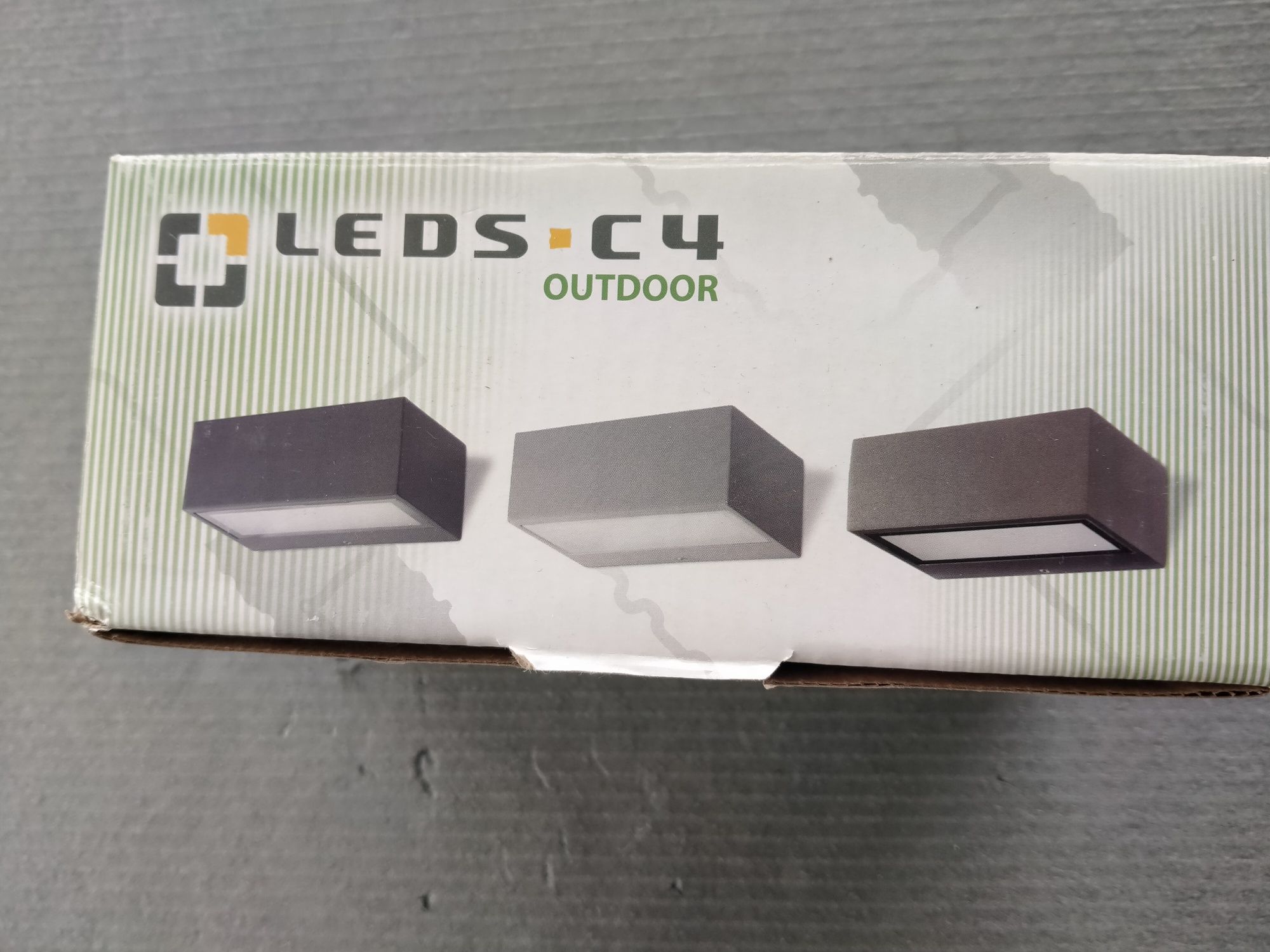 Zewnętrzna lampa ścienna Leds-C4 Nemesis