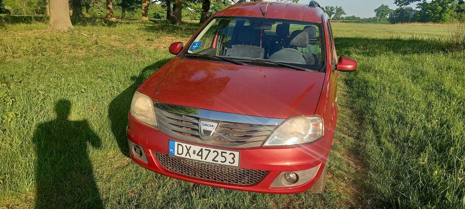 DACIA Logan MCV 2009 rok 1.6 benzyna ,KLIMA ,ważne OC ,przegląd 04/26