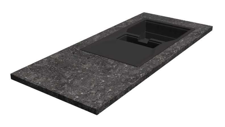 blat granitowy Black Sky kuchenny / łazienkowy, parapet, Granit