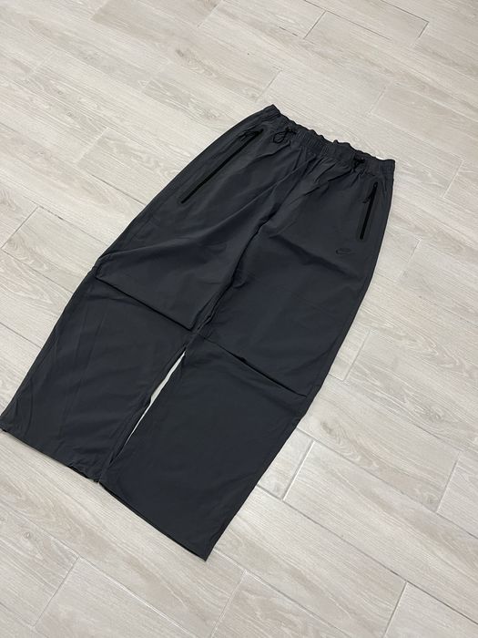 Штани Nike tech fleece baggy feet найк широкі на утяжках