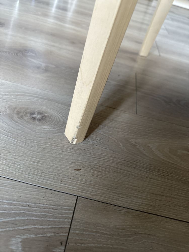 Taboret brzozowy ikea