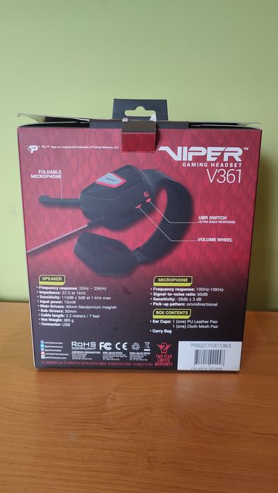 Słuchawki VIPER V361 Gaming Headset