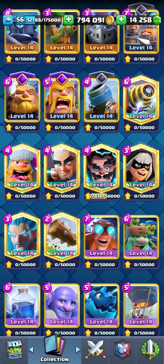 Gra Clash royal pucharki 8000