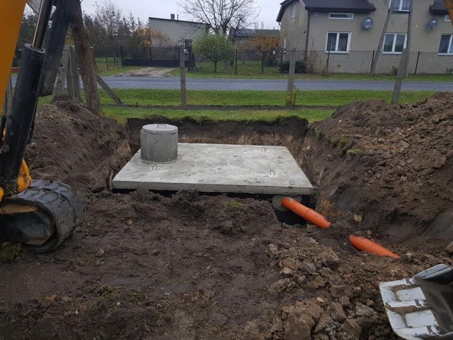 Szamba betonowe z Wykopem, Zbiornik na deszczówkę KOMPLEKSOWO