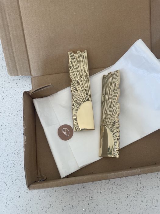 Uchwyt mosiezny pap deco