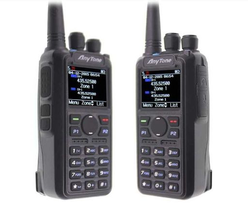Рація Anytone UV-878 Plus з шифруванням AES 256 Mototorbo BT GPS