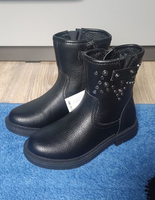 Nowe Kozaczki Kozaki GEOX Respira  Italian Patent 28 dla dziewczynk