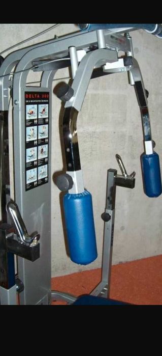 Pokazowy atlas Kettler Delta XL + 120kg, gryfy, modlitewnik, montaż