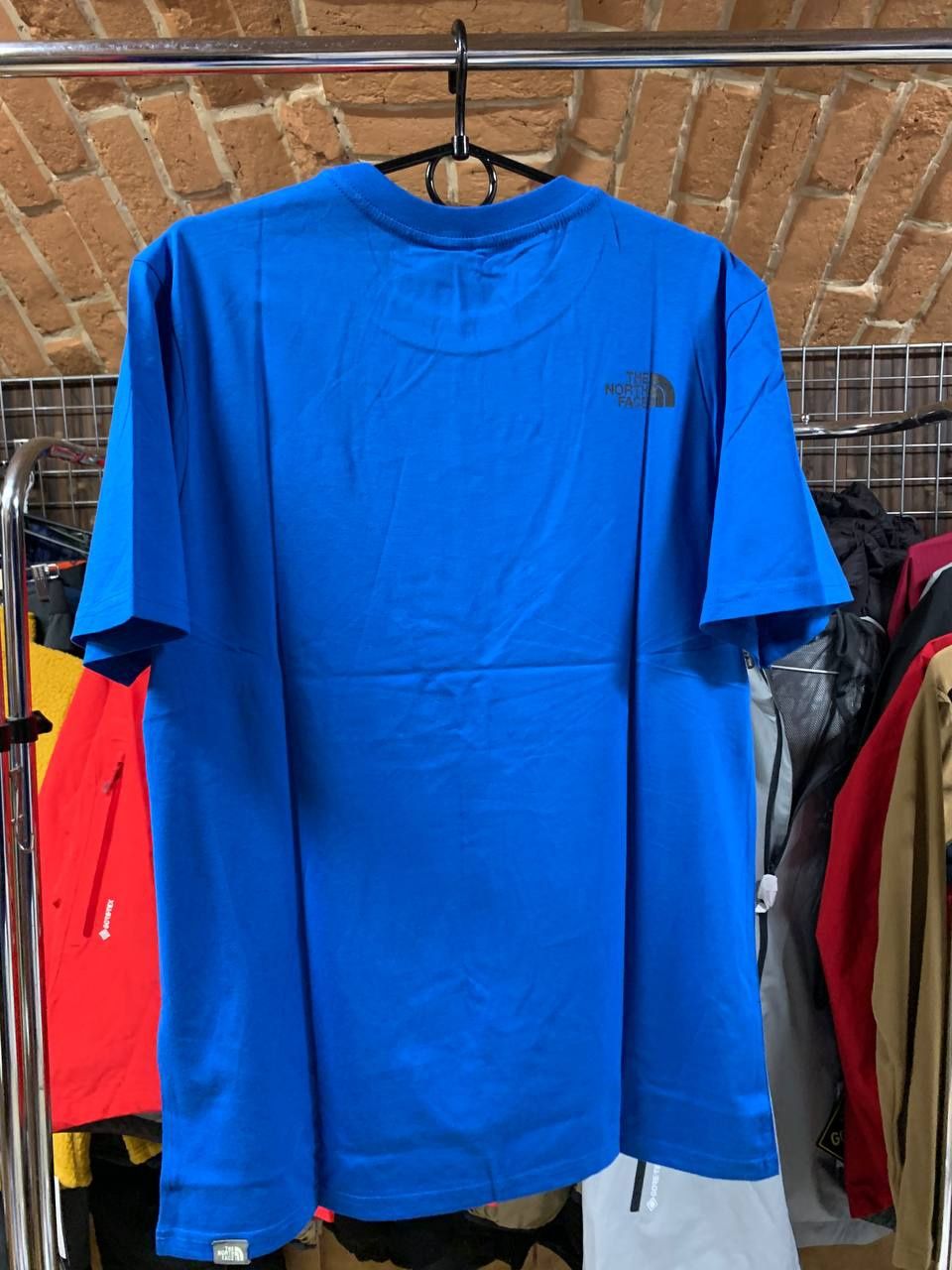 Оригінальні The North Face футболки нові mountain line tee логотип