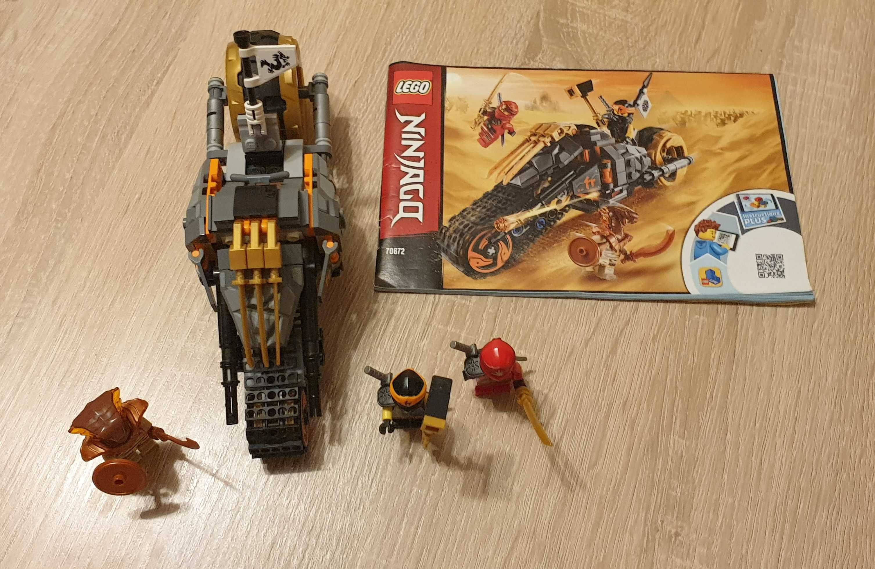 LEGO 70672 Ninjago motocykl Cole'a