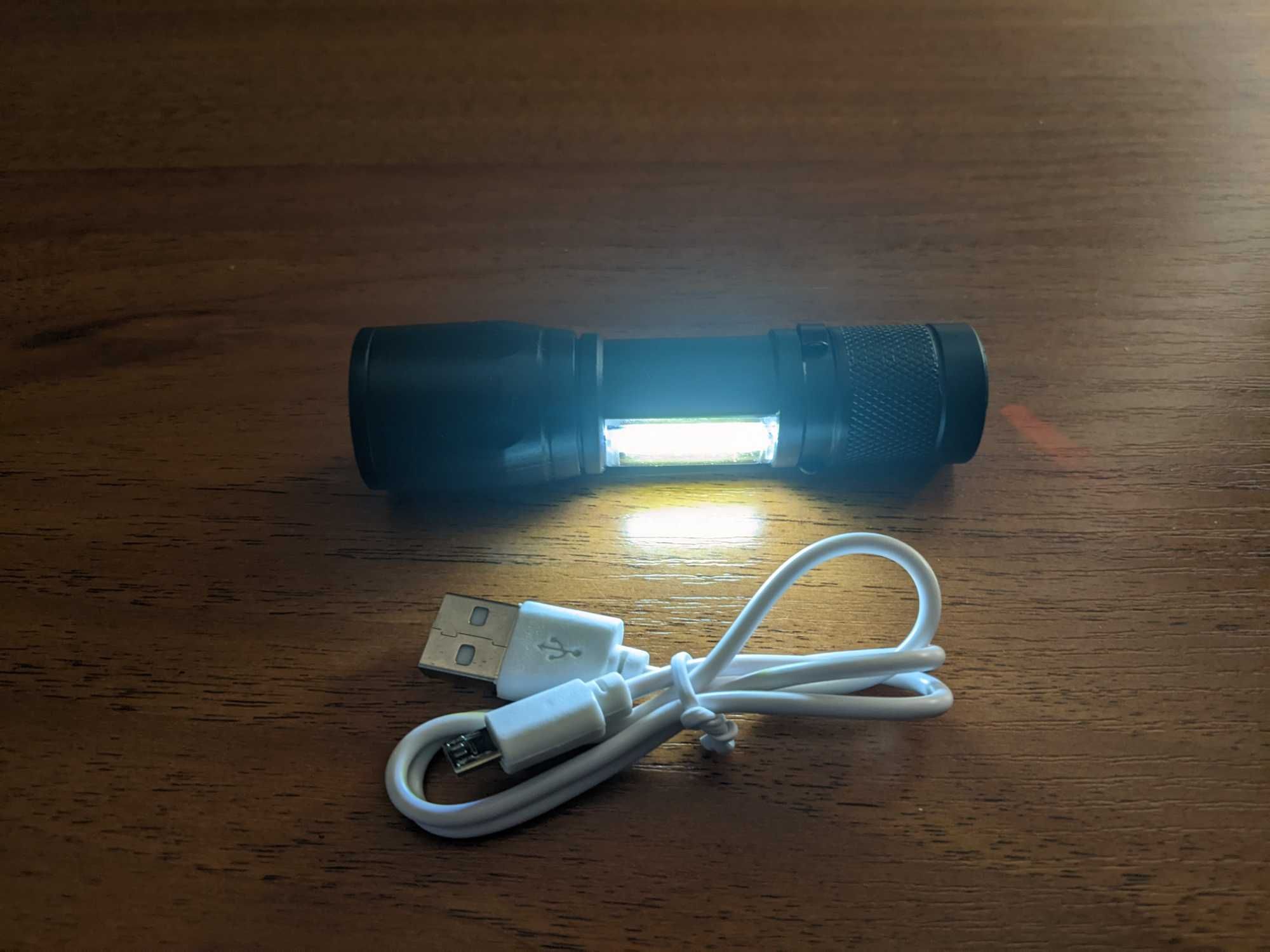Кишеньковий ліхтарик USB (ОПТ)