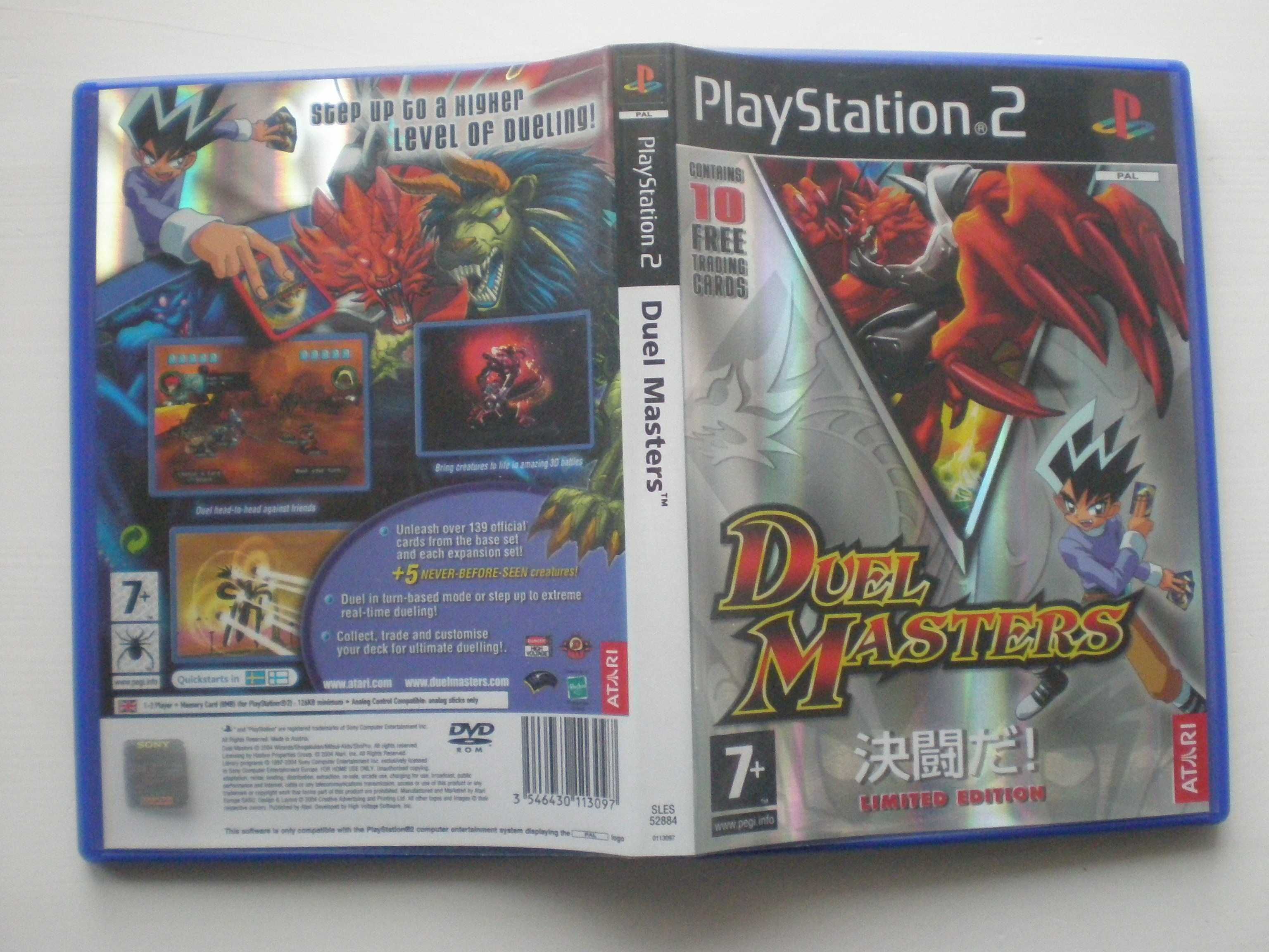 4 jogos PS2 - Bakugan Duel Masters Thing Crazy Frog