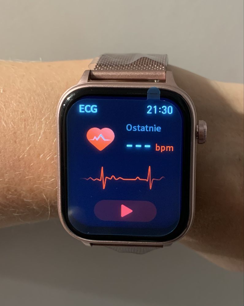 Nowość!!! Kardiowatch smartwatch zegarek damski prezent