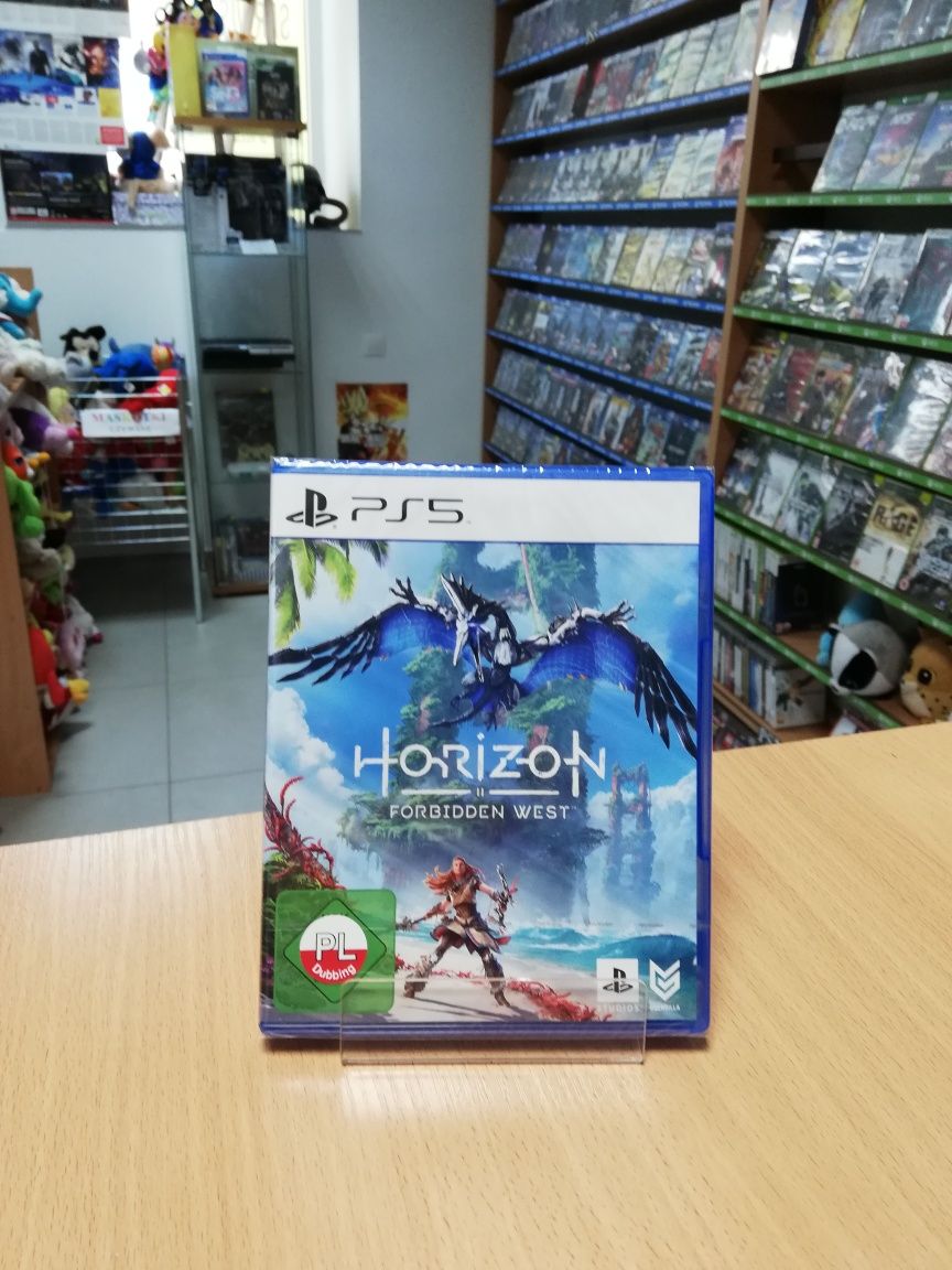 PS5 Horizon Forbidden West PL dubbing Nowa Folia Playstation 5