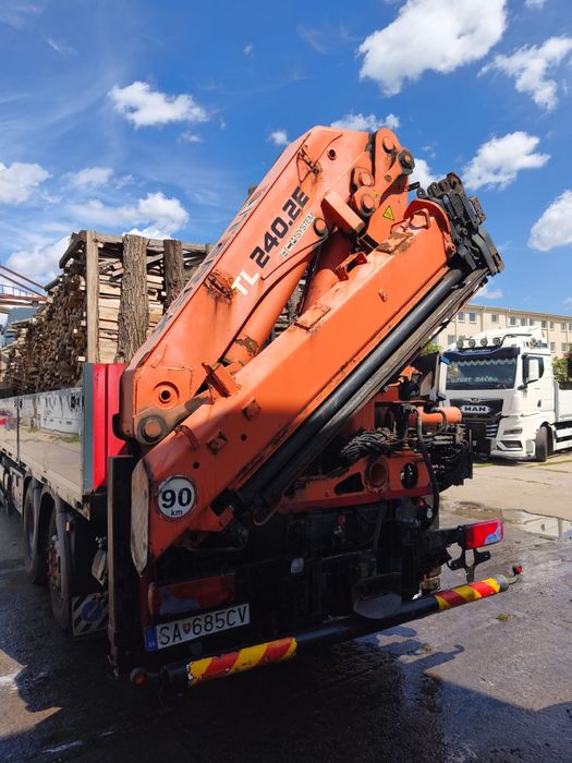 Кран маніпулятор Atlas Terex 240 JIB 20m radio Palfinger Hiab HMF Fssi