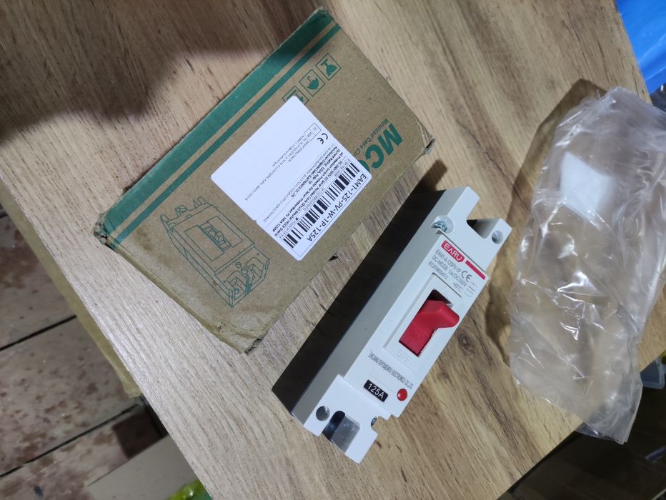 Dc автомат 125а для акумуляторів