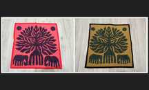 Poszewka Na Poduszkę z Indii 100% Bawełna India Bohemian Boho Handmade