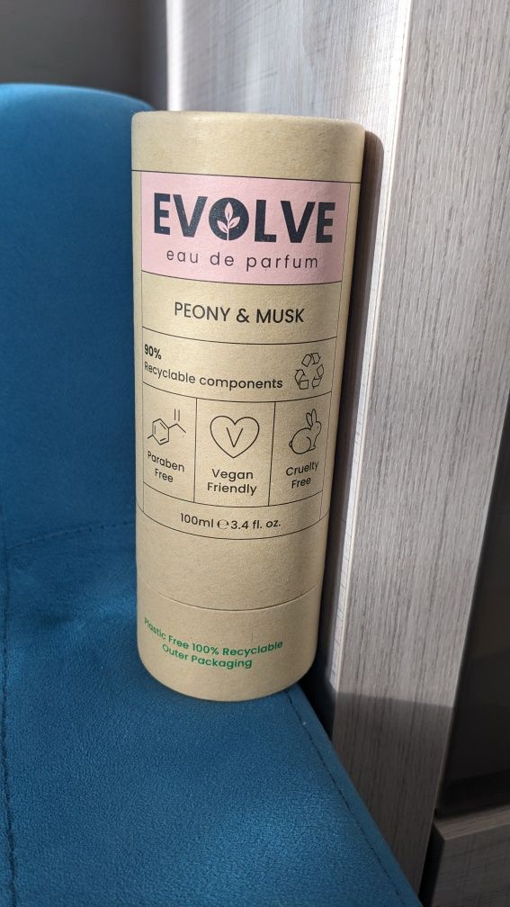 EVOLVE peony and musk woda perfumowana edp piwonia i piżmo 100ml