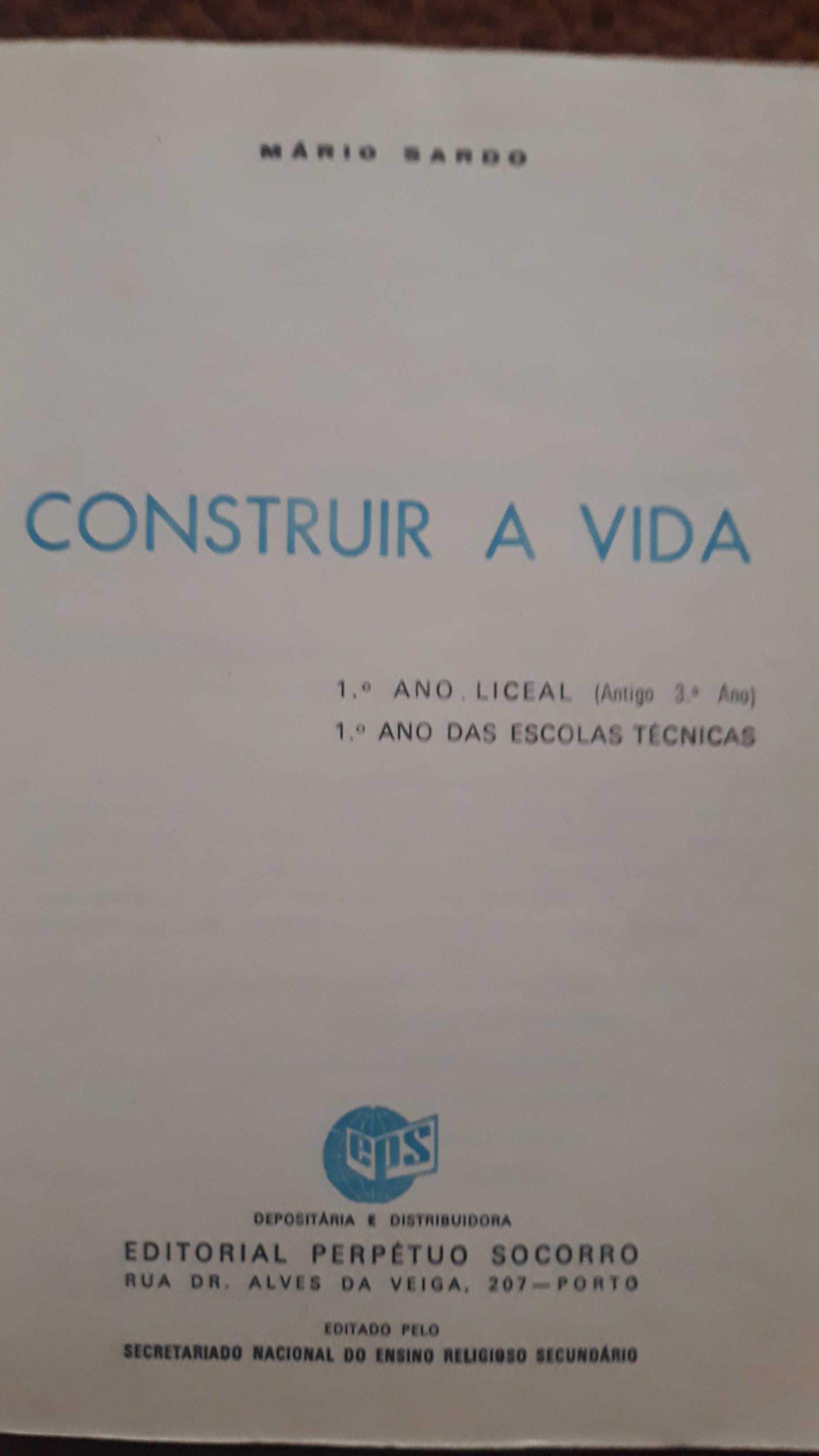 Mário Sardo - Construir a vida - portes incluídos