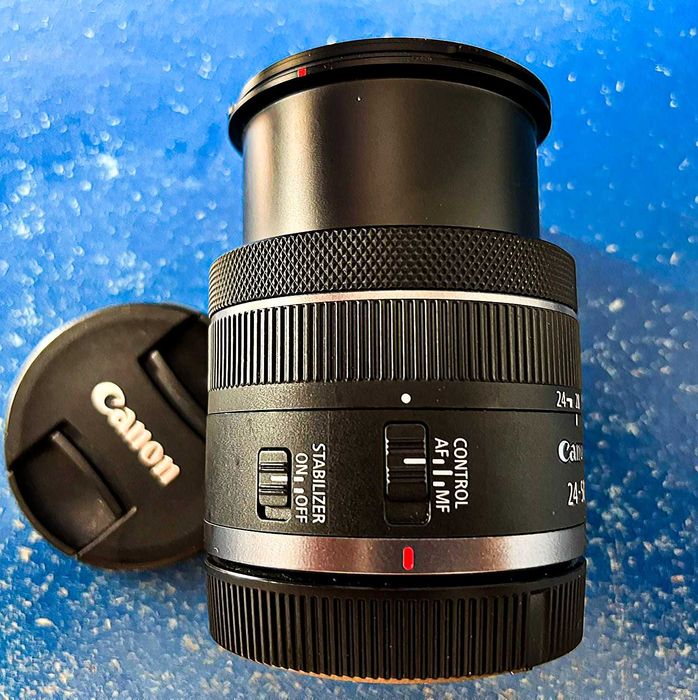 Lente Canon RF 24-50mm f/4.5-6.3 IS STM - COMO NOVA