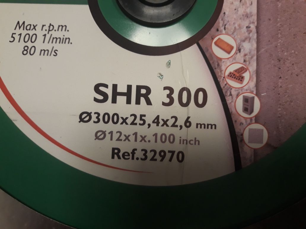 Tarcza diamentowa SHR 300 Rubi