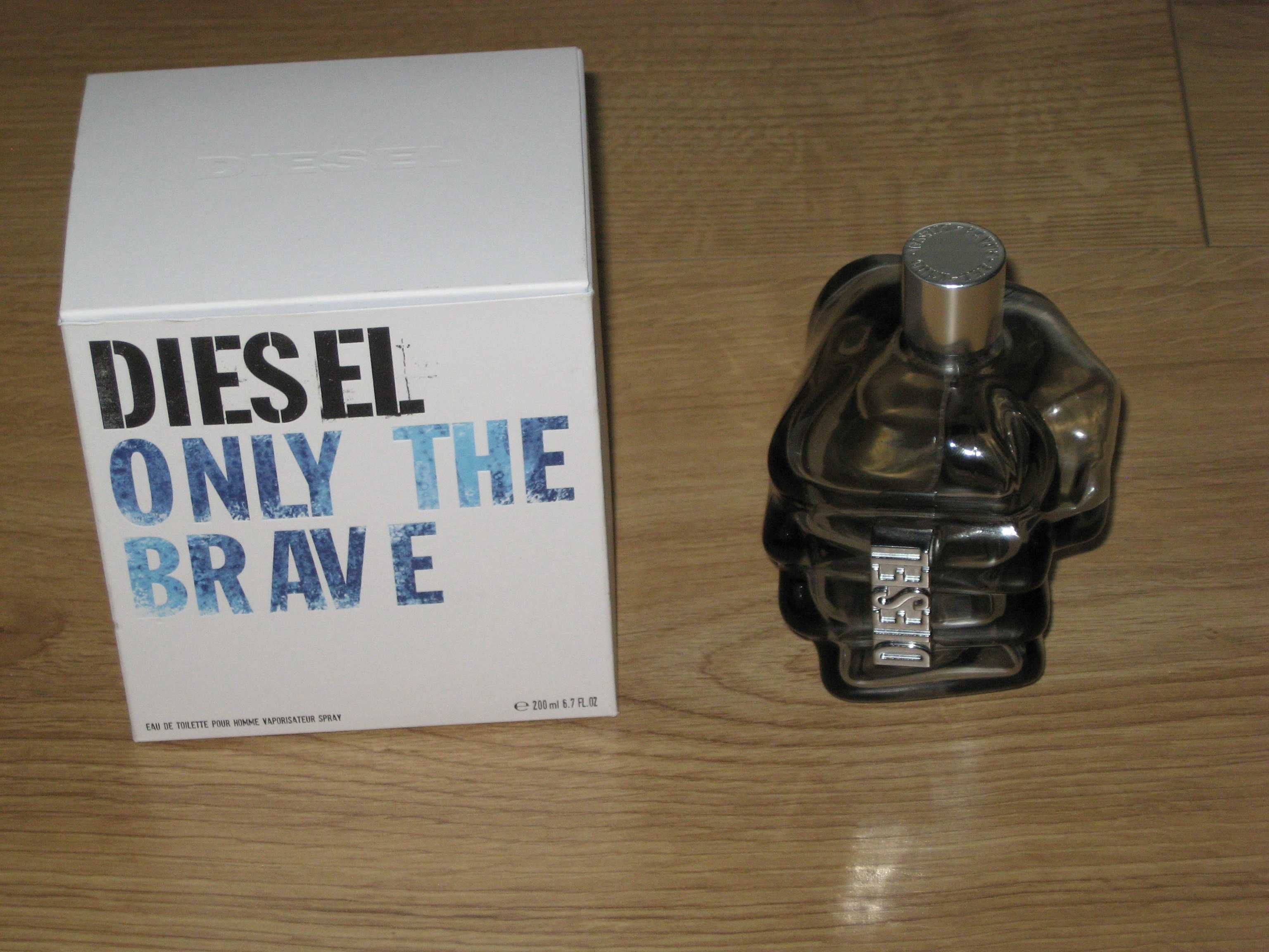 Pusty flakon Diesel Only The Brave 200ml + Pudełko bdb! 100% oryginaln