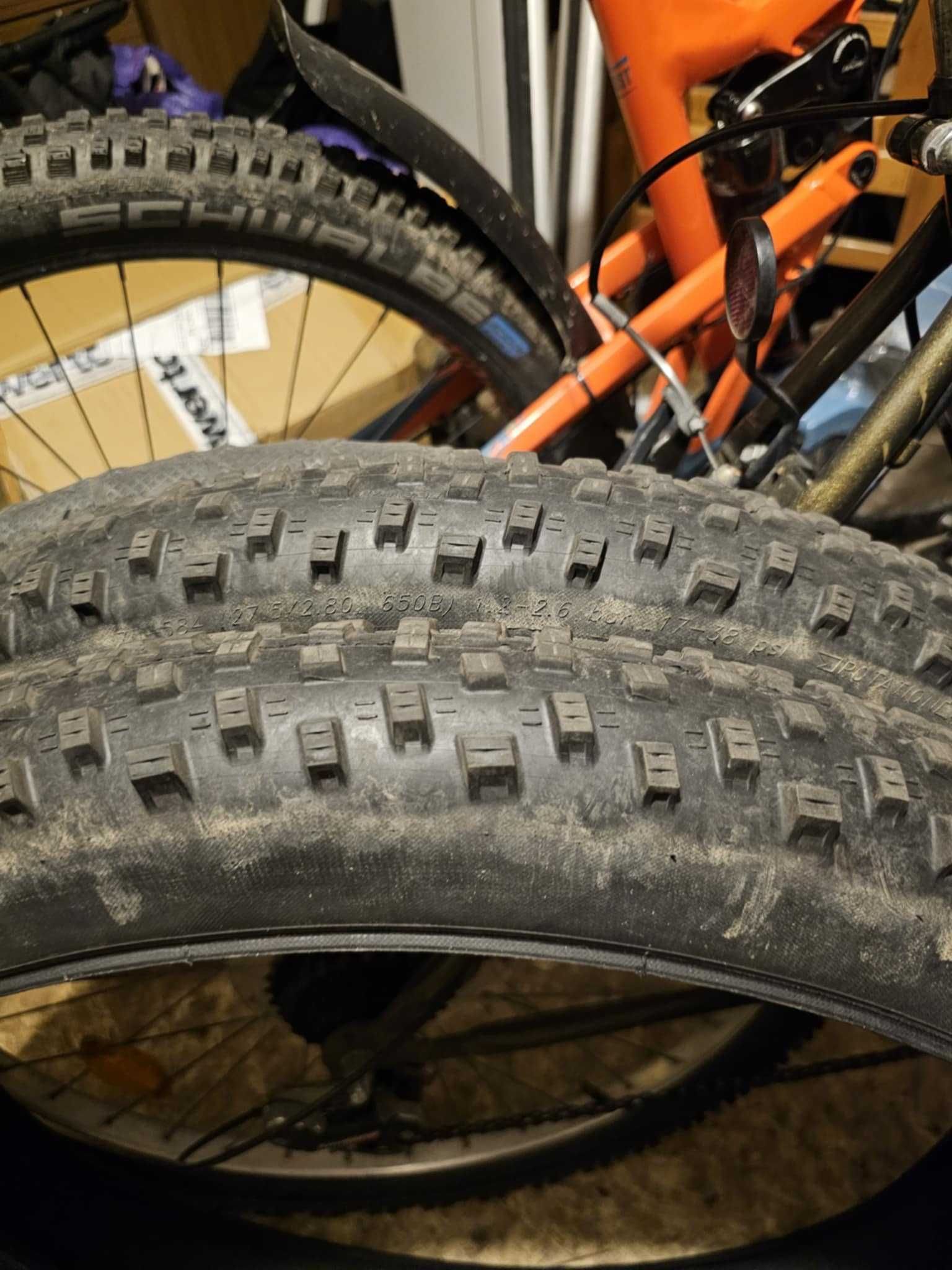 2 x Opony rowerowe Schwalbe Nobby Nic 70- 584 27,5x2,8 650b
