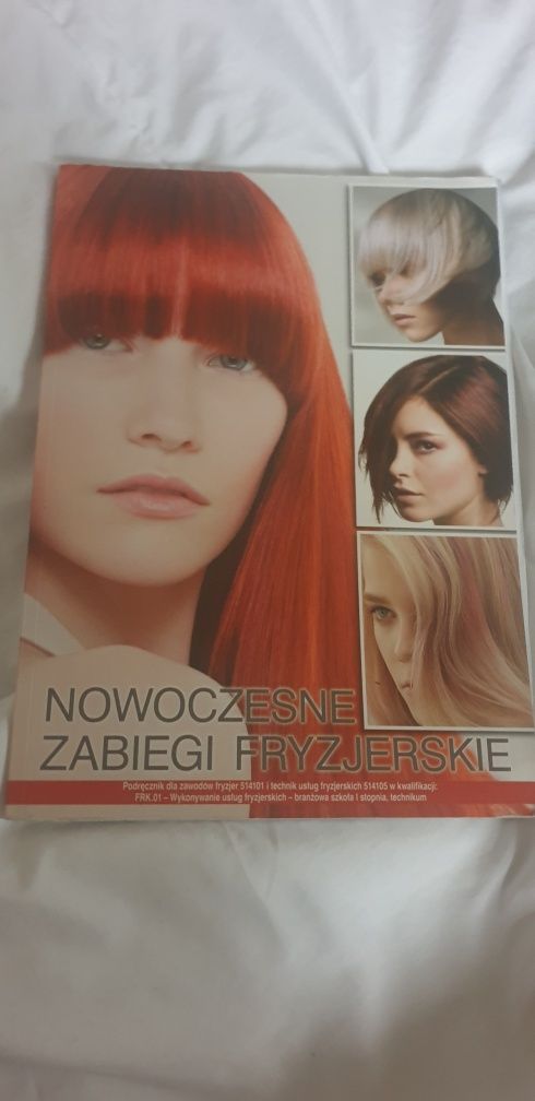 książka do technik  fryzjerskich
