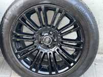Диски LAND ROVER 19 BLACK з резиною Continental 235/55 R19 зима