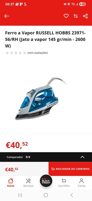 Vendo ferro de engomar