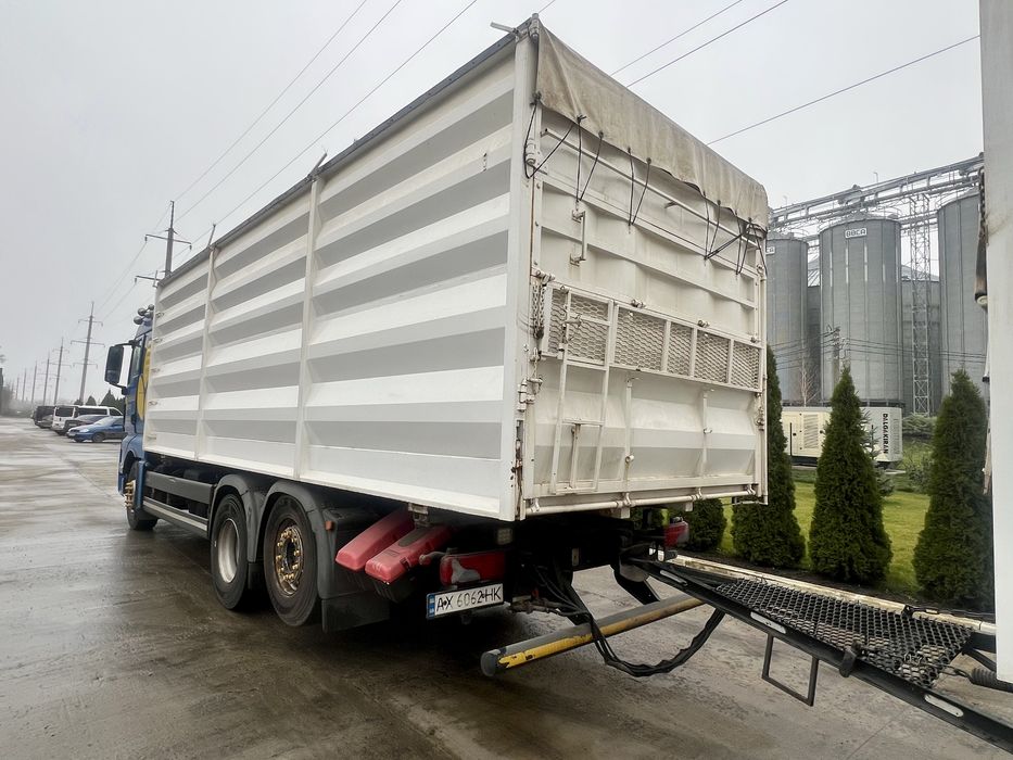 Man tgx с прицепом krone