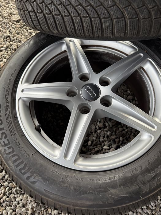 205/60/16 opony zimowe koła Audi