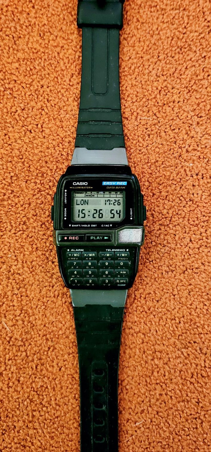 Часы наручные Casio DBC V50 винтажные ретро годинник касіо с диктофон