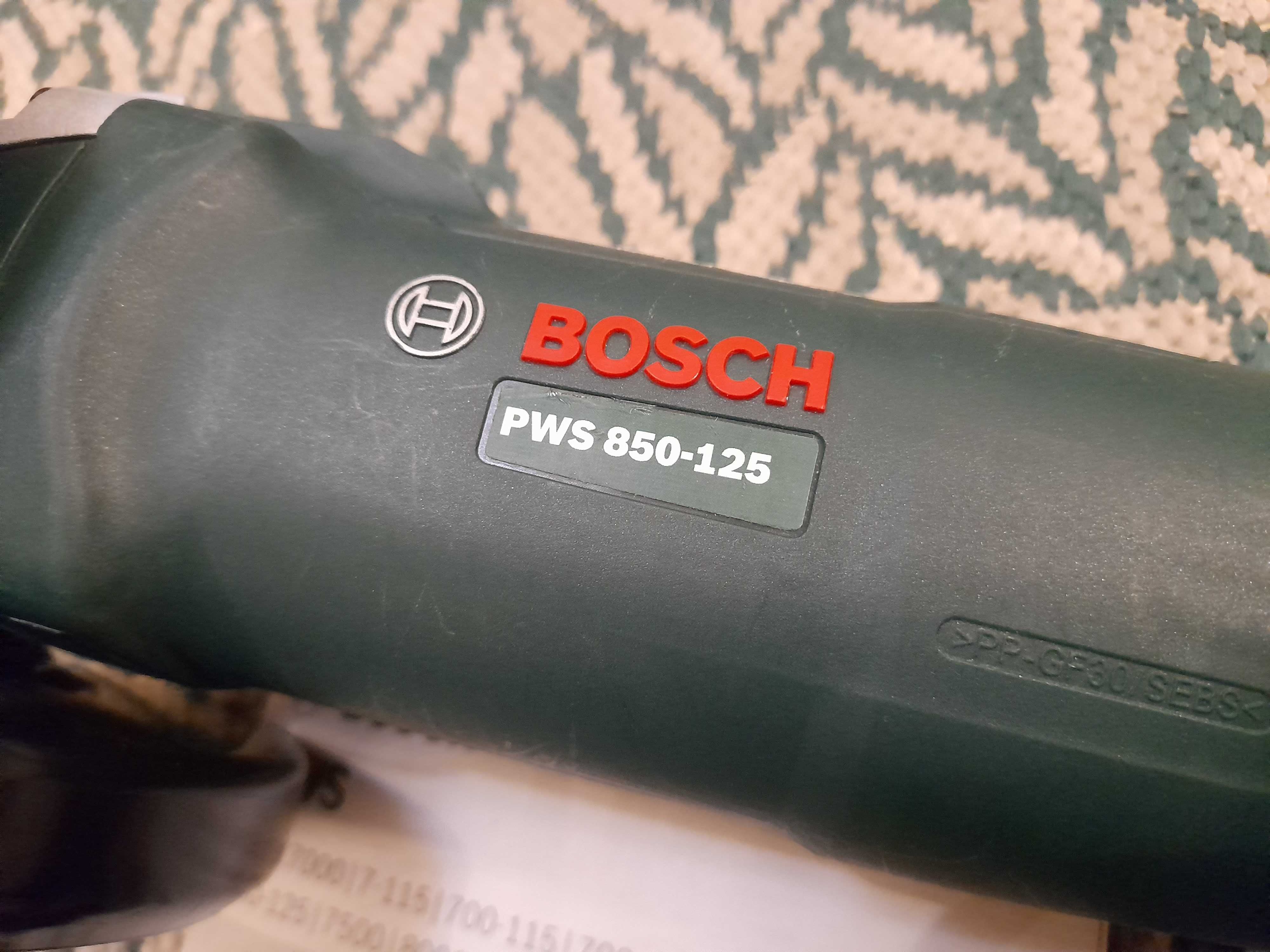 Bosch PWS 850W 125mm NOWA szlifierka kątowa