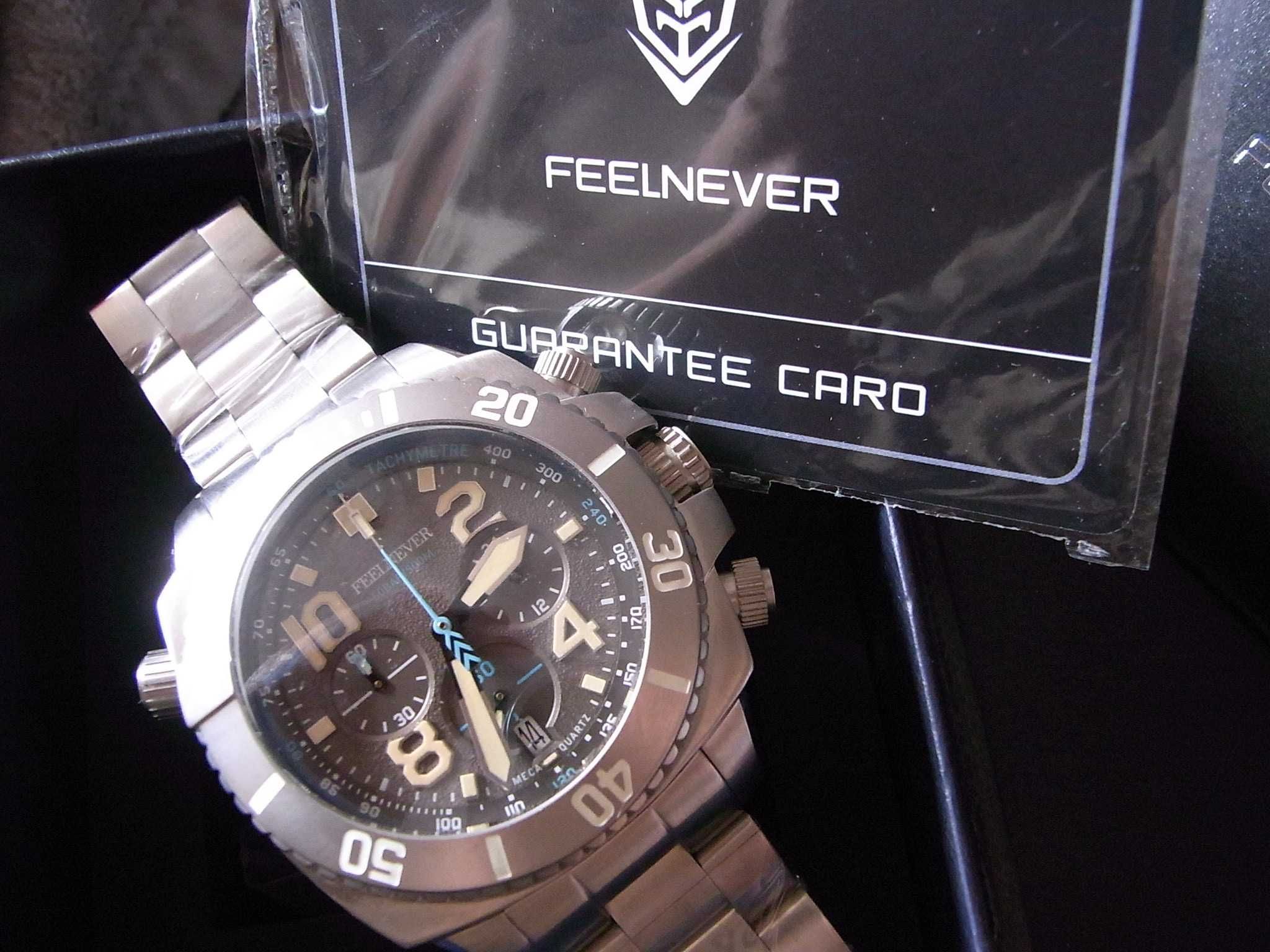 FeelNever nurek, Seiko VK 63 LW, Deep Dive 500m, szafir, 48mm