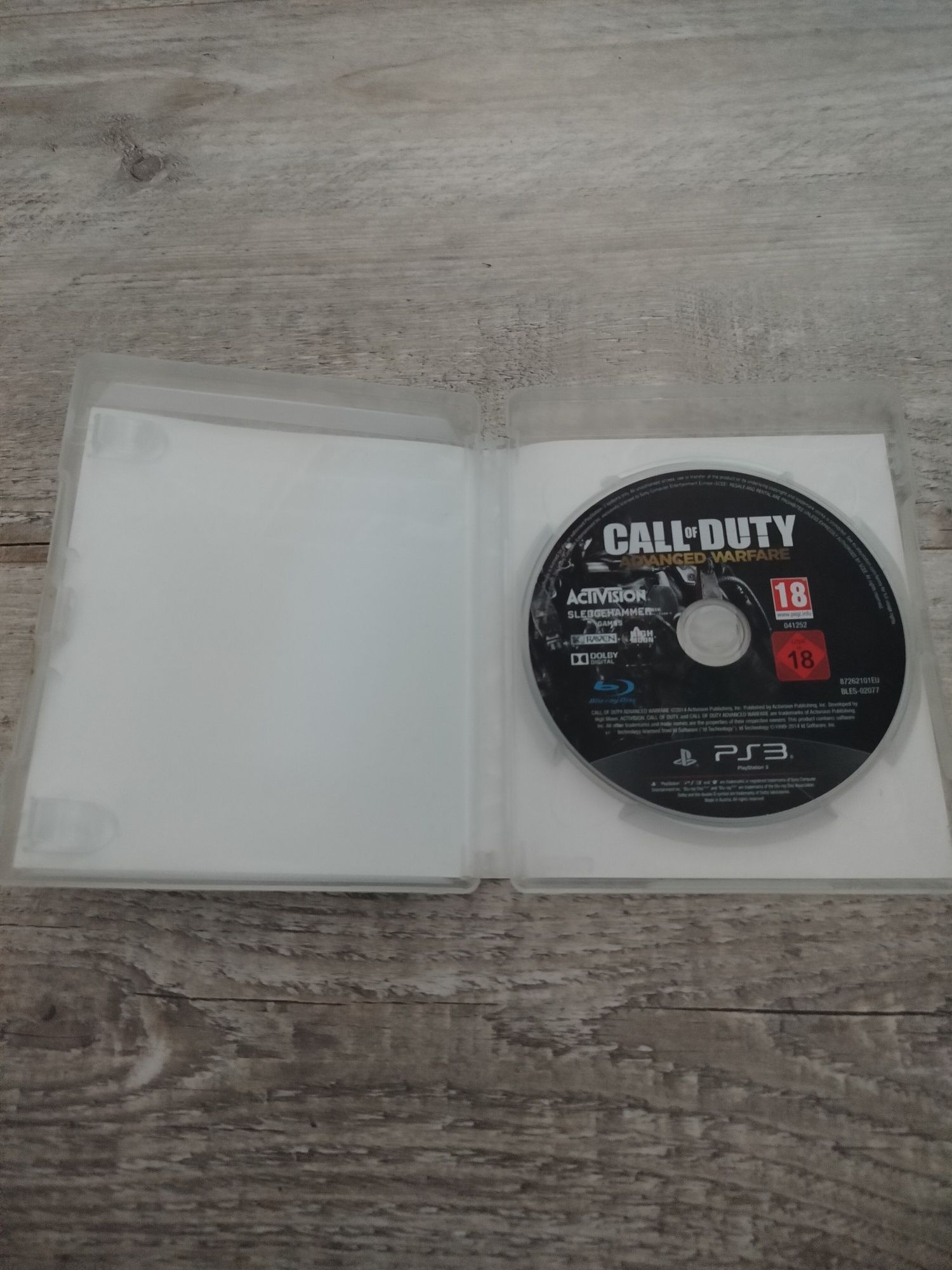 Gra call of duty advanced warfare ps3