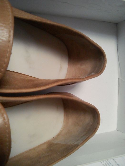 Мокасины, туфли, слипоны "Clarks", р.41, натур кожа