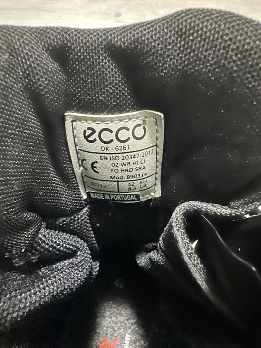 Шкіряні чоловічі чоботи Ecco Professional 2.0