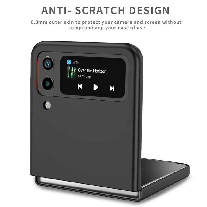 Etui / Futerał Kong Ring do Samsung Galaxy Z Flip 5 5G kolor: czarny