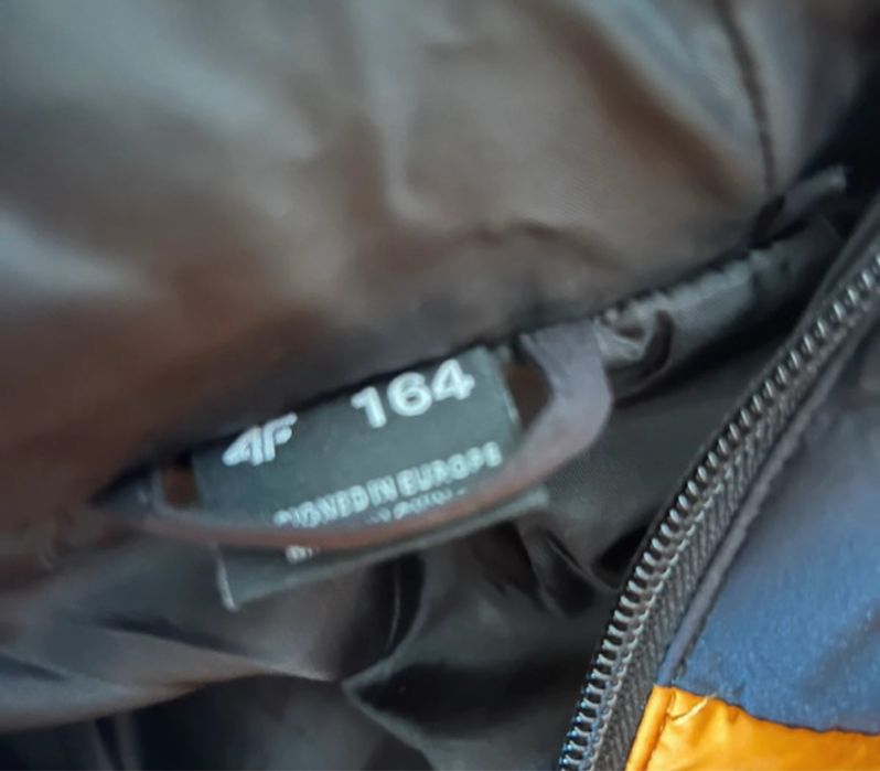Kurtka pomarańczowa dla chłopca - 4F
