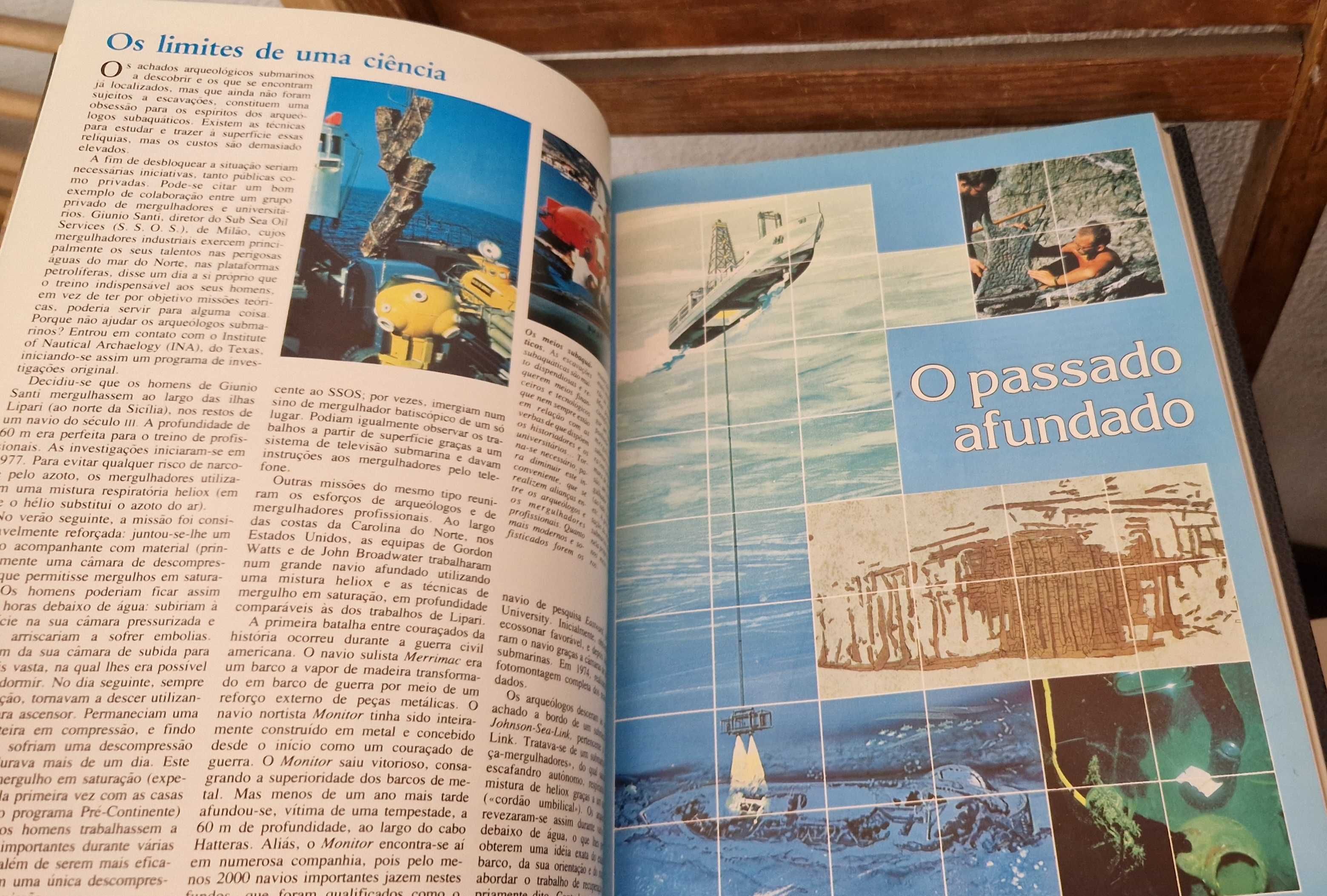 Enciclopédia "O mundo submarino " de Jacques Yves Cousteau