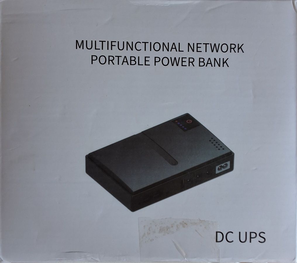 UPS DC portátil multifunções para câmaras IP / router – NOVO