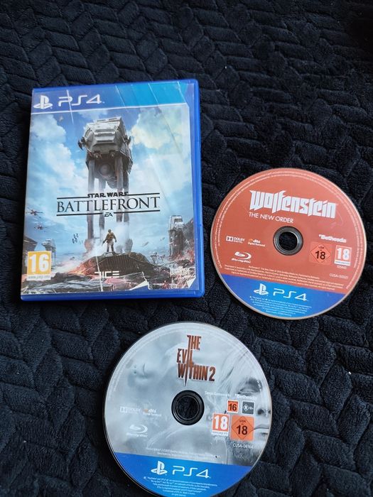 Sprzedam 3 gry na ps4